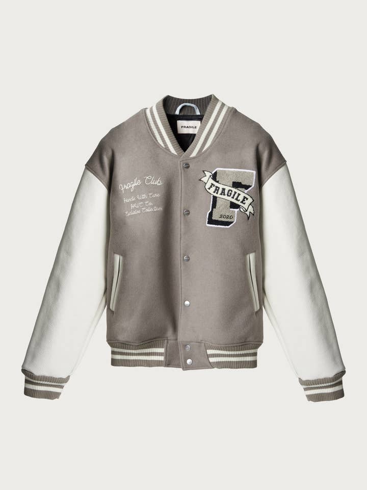 Veste universitaire FRAGILE® Dorian Gray pour la vente par FRGL