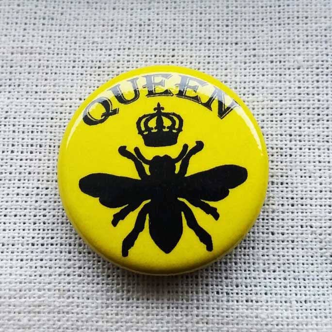 Eastvan bees – wholesale Lapel pin/button – Queen Bee Pin
