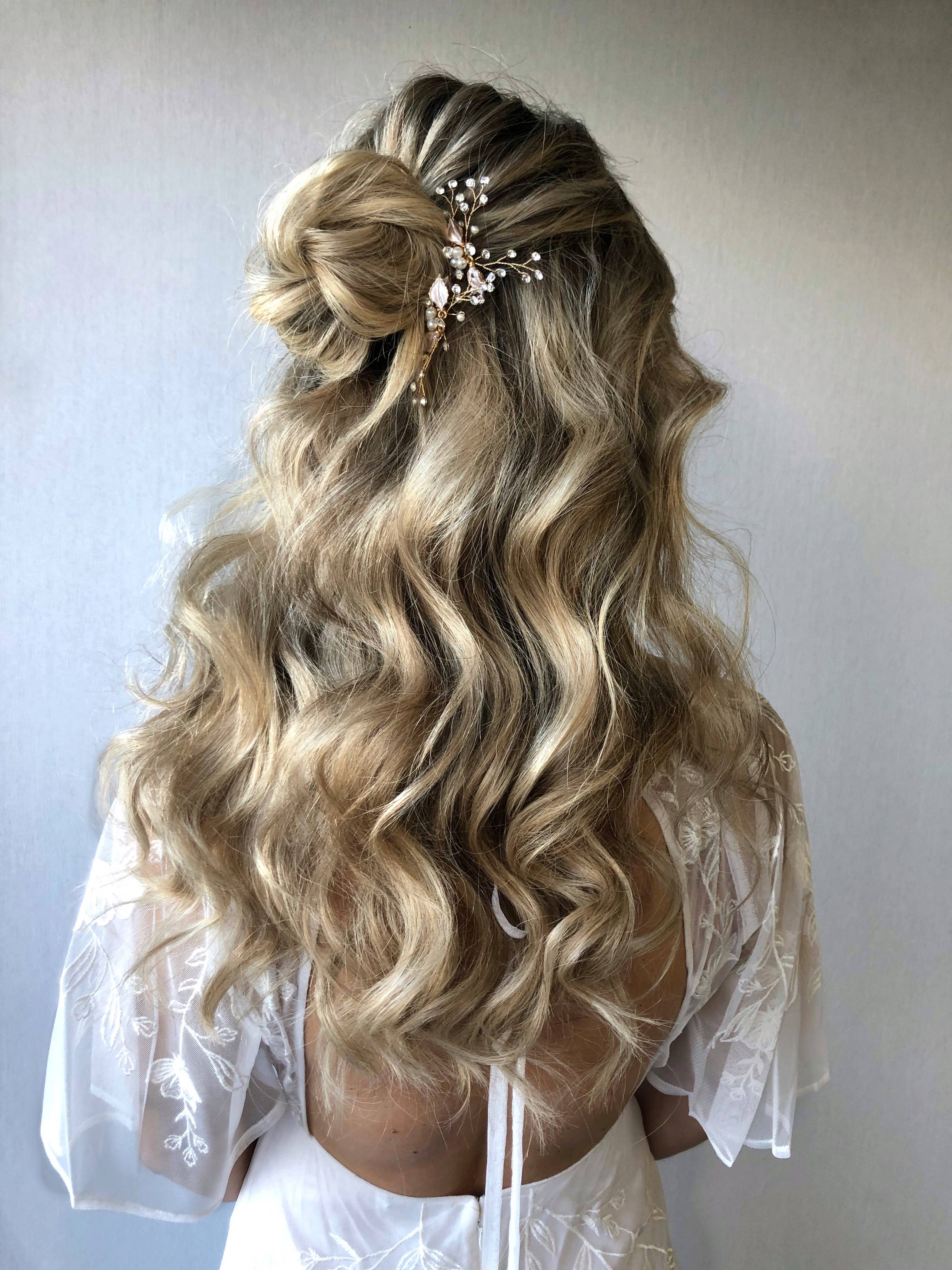 SallyJaneBridal - Vente Épingles à cheveux - Épingles à cheveux Hera dorées - bijoux de cheveux pour mariée - lot de 22