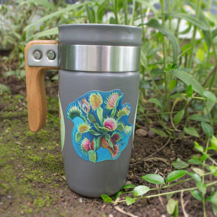 Marigold Art Studios - Wholesale Sticker - Venus Fly Trap Sticker2