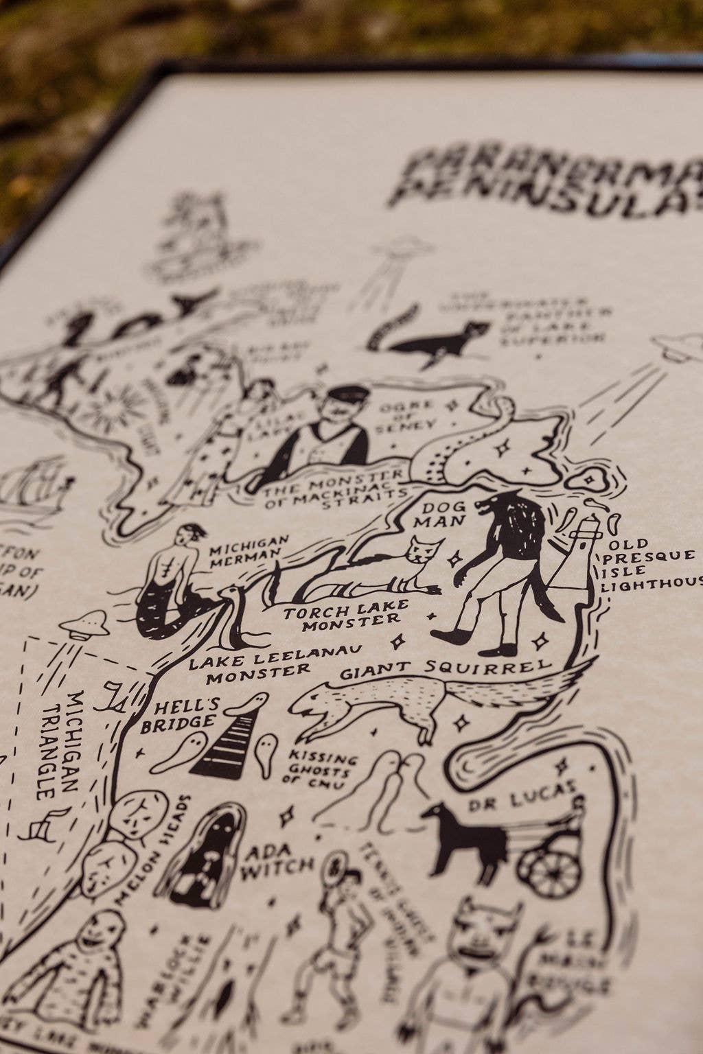 Home Squirrel - Wholesale Art Print - Paranormal Peninsulas5