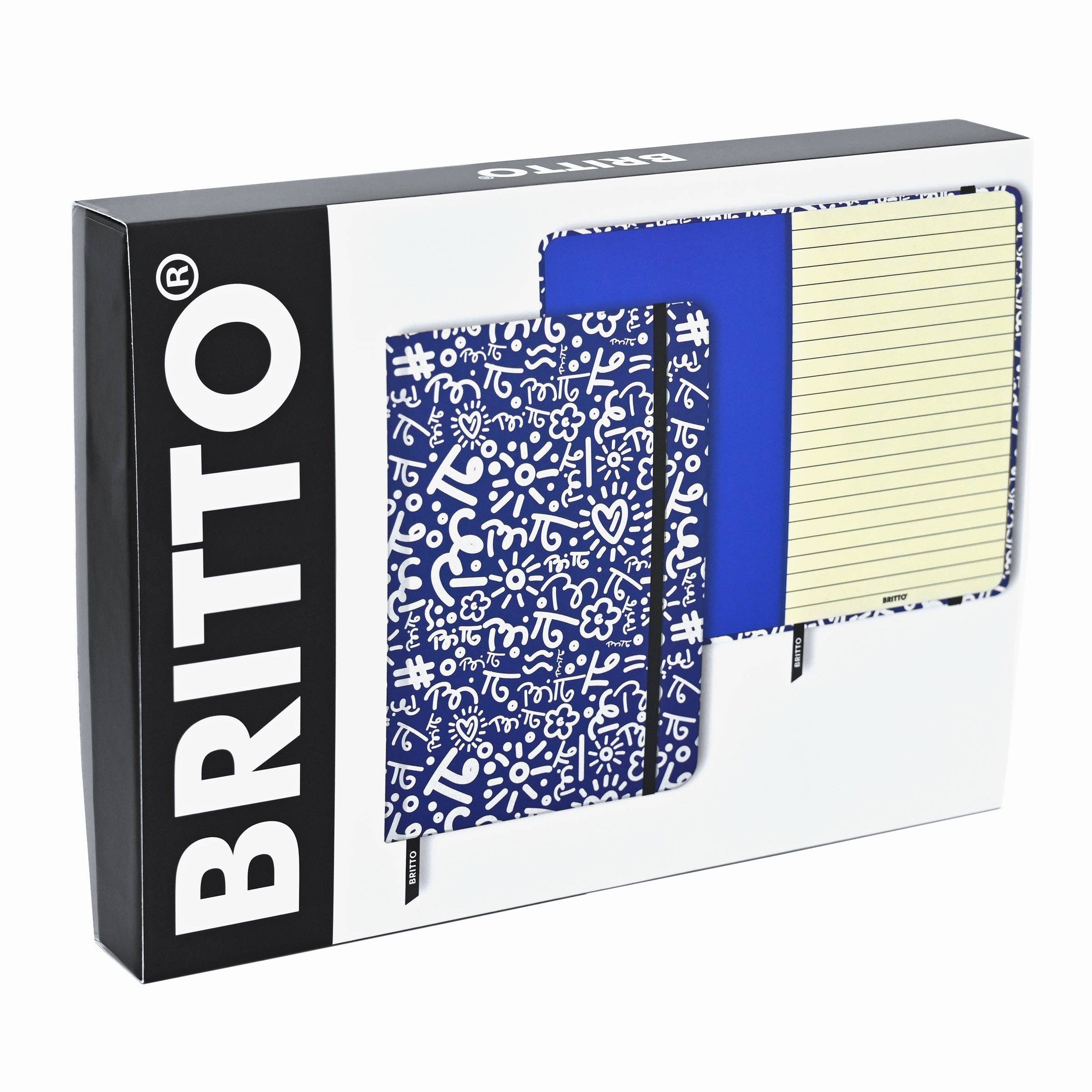 BRITTO® - Wholesale Journal/Diary - BRITTO® Journal - Graffiti (Blue)1
