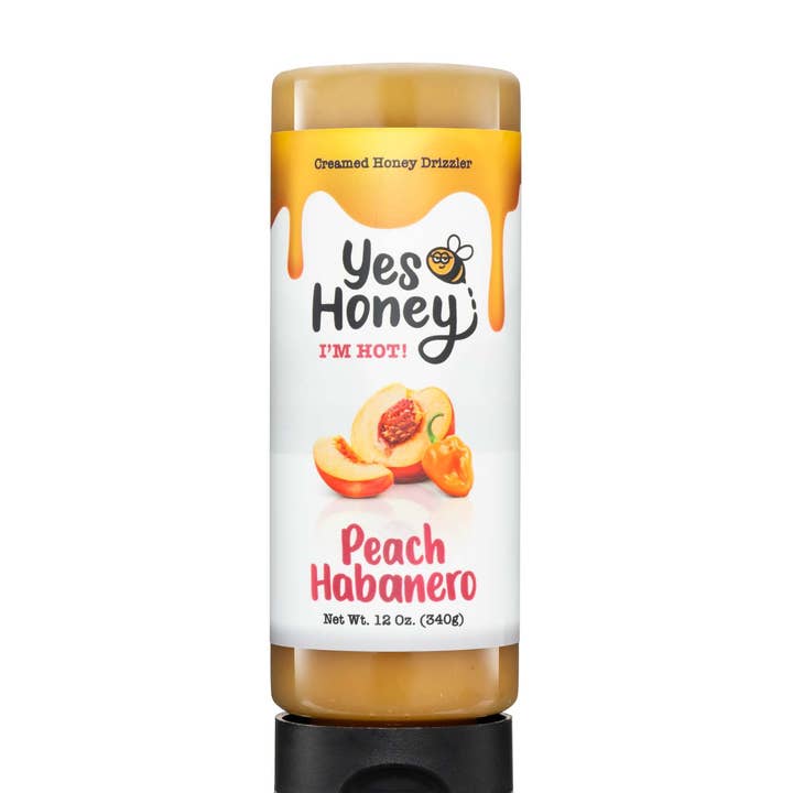 Hot Honey - Peach Habanero Honey Drizzler and other Purchase Wholesale peach honey. Free Returns & Net 60 Terms on Faire trending on Faire.