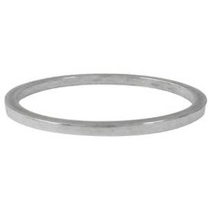 R001 Ring Silver 'The Base' for wholesale by Charmin's Ringen