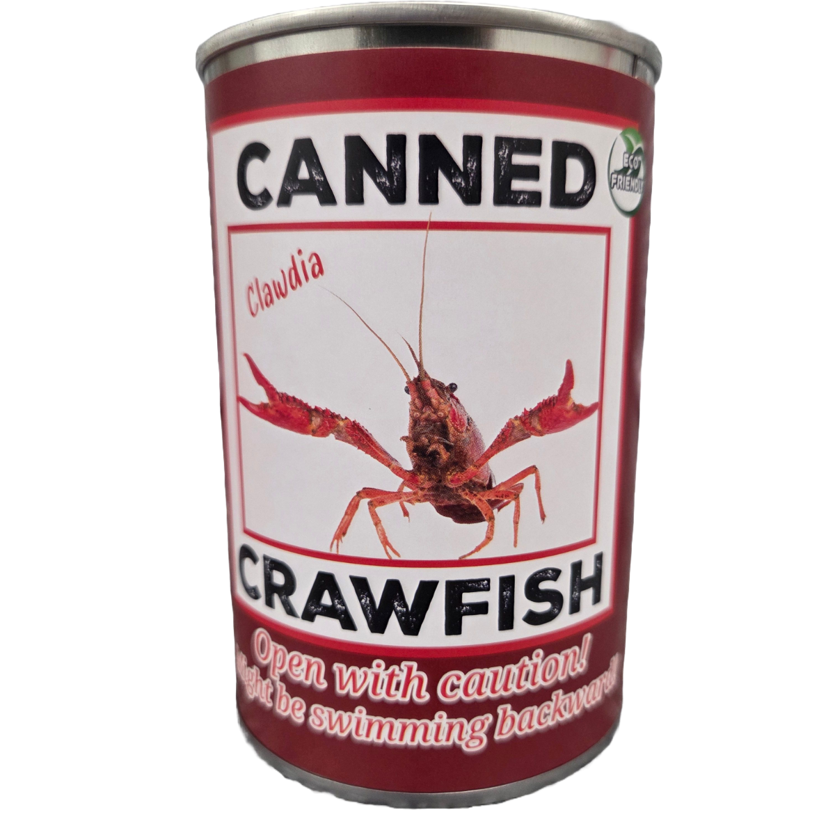 Canned Gifts - Wholesale Stuffed/Plush Toy - Kids & Baby - Clawdia the Canned Crawfish - Eco-Friendly Plush w/Jokes5