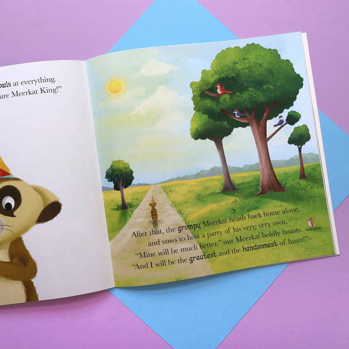 Robert Frederick Ltd – Engroshandel Bog til førskolebørn (3-5) – Når Surikat Lærer God Manerer - Me and My Feelings Børnebog i Paperback2