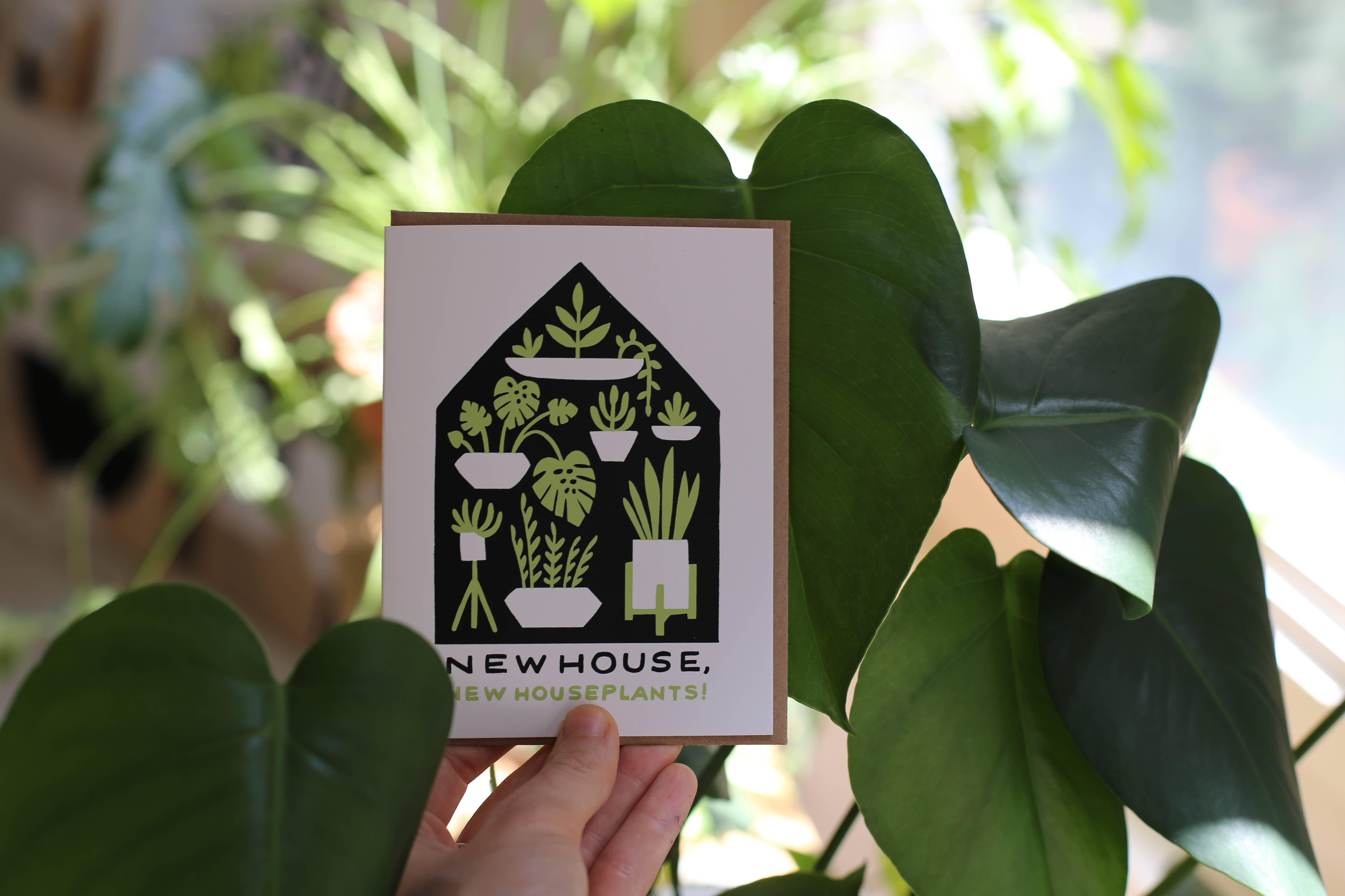 Worthwhile Paper – wholesale Inflyttningskort – Krukväxter inflyttningskort2