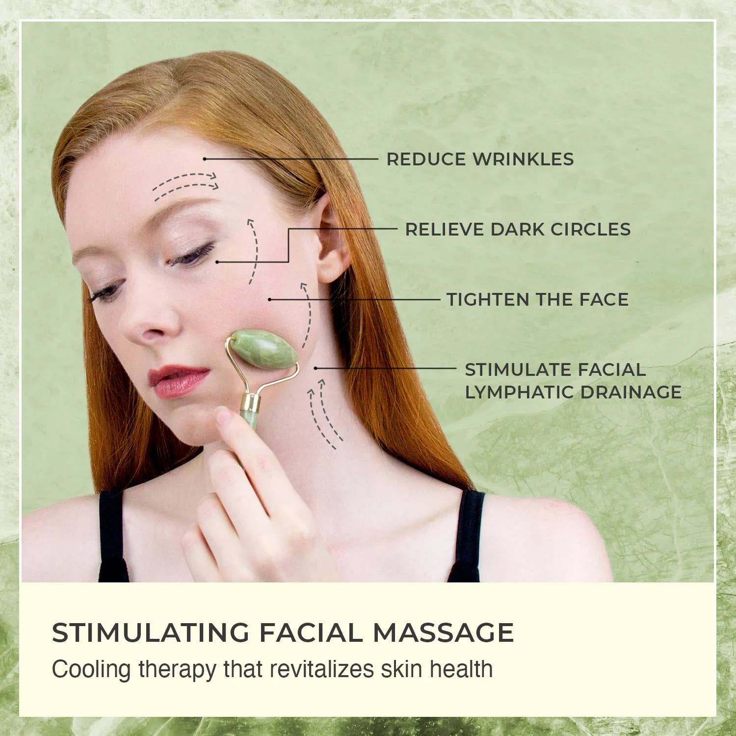 Lindo - Wholesale Gua Sha Tool - Lindo Jade Roller Guasha Kit - Travel Size6