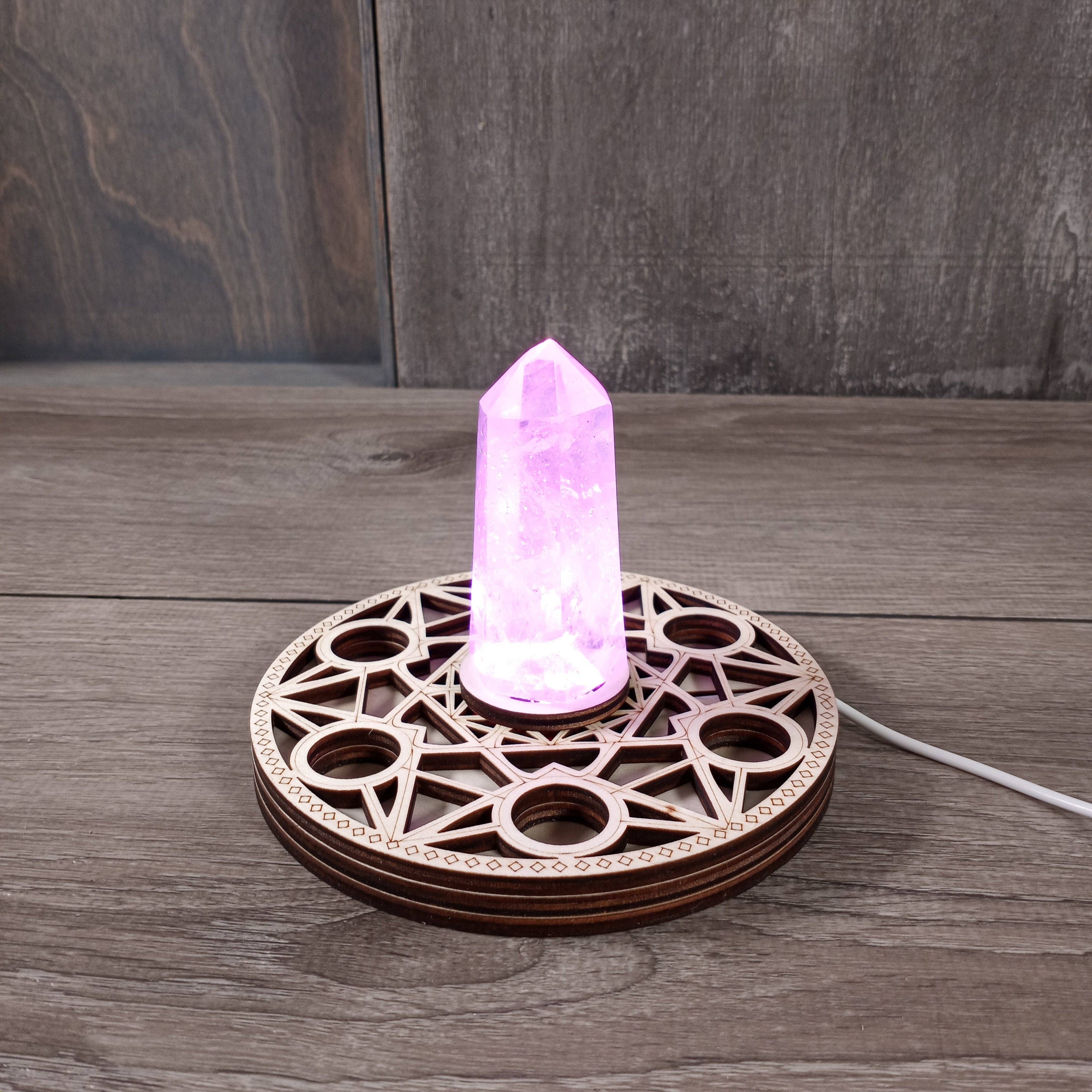 Keystone Crystals - Wholesale Spirituele steen/kristal - LED Kristal Display Lichtstand – Groothandel voor Winkeliers6