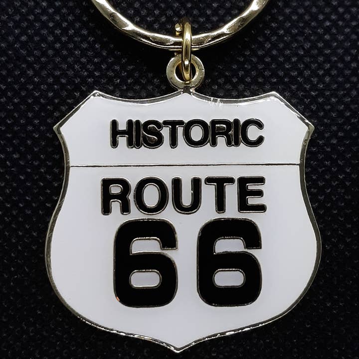 Keychain - Route 66 for wholesale by Fantastic Souvenirs, Gifts & Collectibles