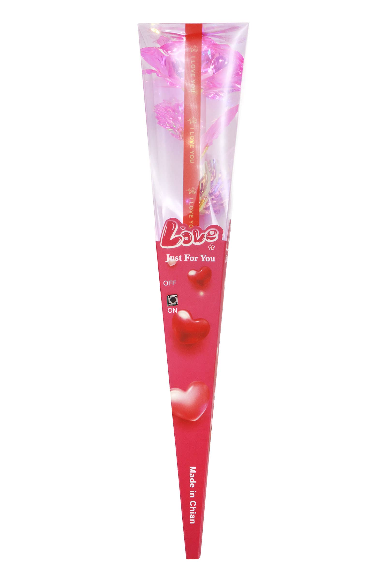 ASSORTED Shiny Metallic Galaxy Rose Light-up Gift Box for wholesale on Faire4