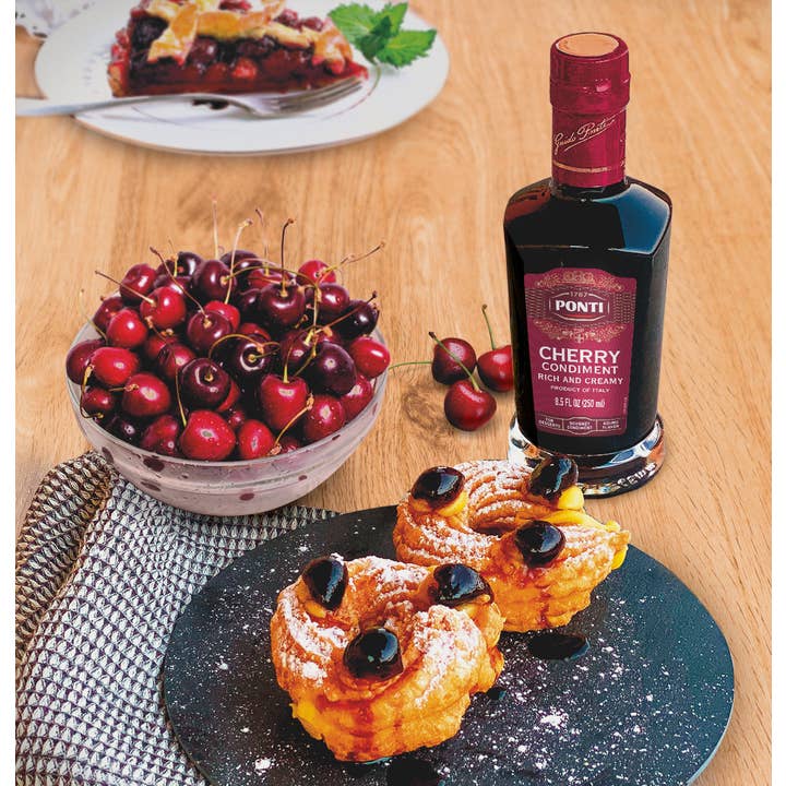 Ponti - Wholesale Sauce - Cherry Condiment Rich & Creamy 8.5 Fl Oz1