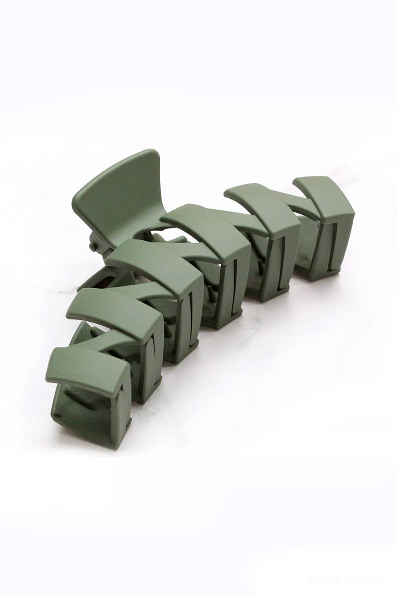 42POPS - Wholesale Hair Clip - Women's - ,,,,,..Zig Zag Hair Claw Clips, 4.5 Inch17