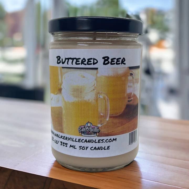 Vela de Coco y Soja Ecológica de 12 oz con Aroma a Cerveza Mantecada para venta al por mayor de Walkerville Candles