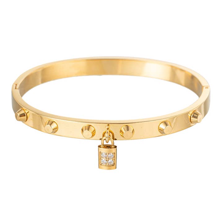 Eye Candy Los Angeles - Wholesale Cuff Bracelet - CZ Studded Cuff Bracelet