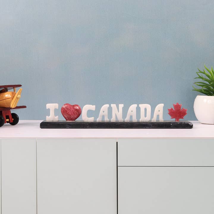 Decoratiestuk (I Luv Canada) voor wholesale door Adorn Marmor