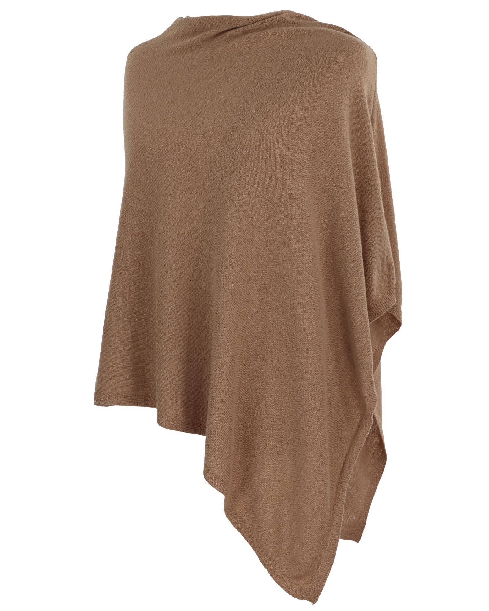 Cadenza Italy Ltd - Vente Poncho – femme - Poncho classique en mélange de cachemire31