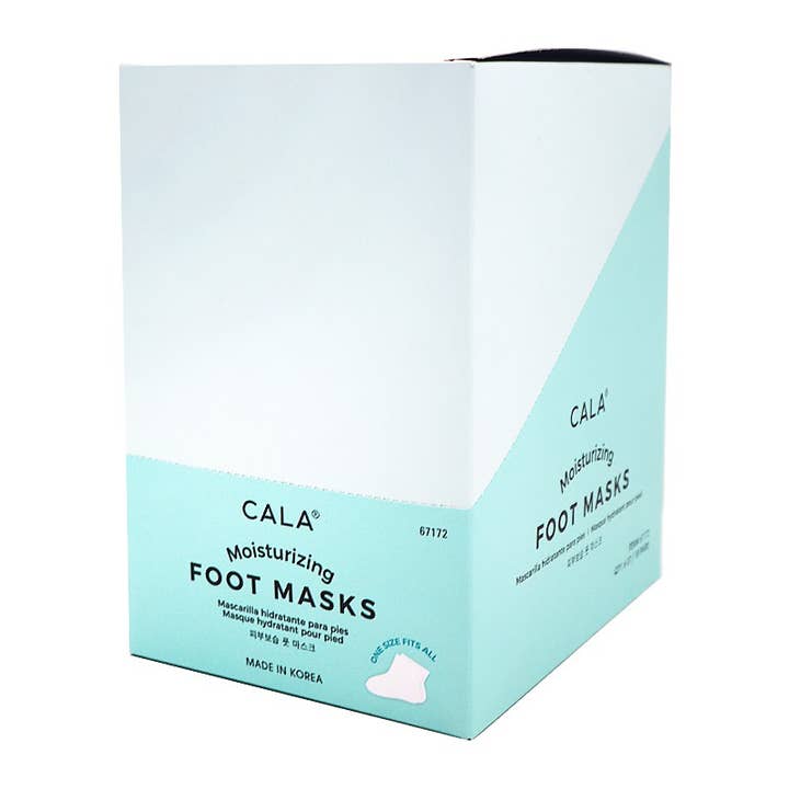 PINEAPPLE Beauty - Wholesale Foot Mask - CALA 67172 3Pairs Moisturizing Foot Mask - 6pc