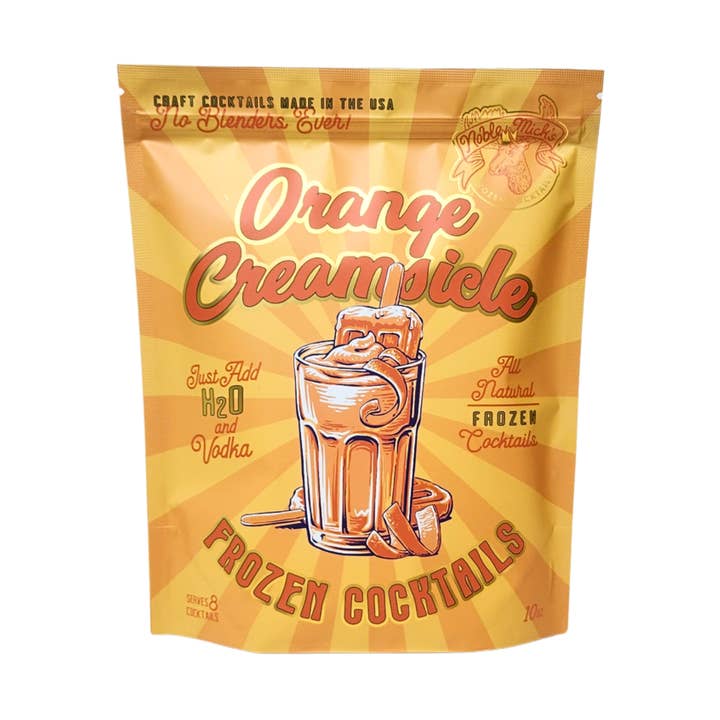 Orange Creamsicle Frozen Cocktail for wholesale by Noble Mick's - Craft Beverage Company