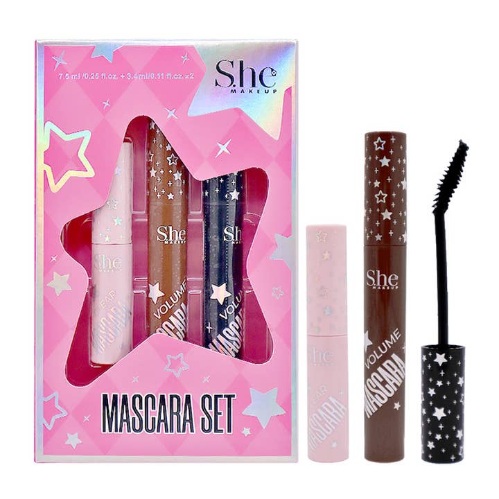 Makeup She SGS003 3pc Mascara Set - 6 and other Purchase Wholesale ln003. Free Returns & Net 60 Terms on Faire trending on Faire.