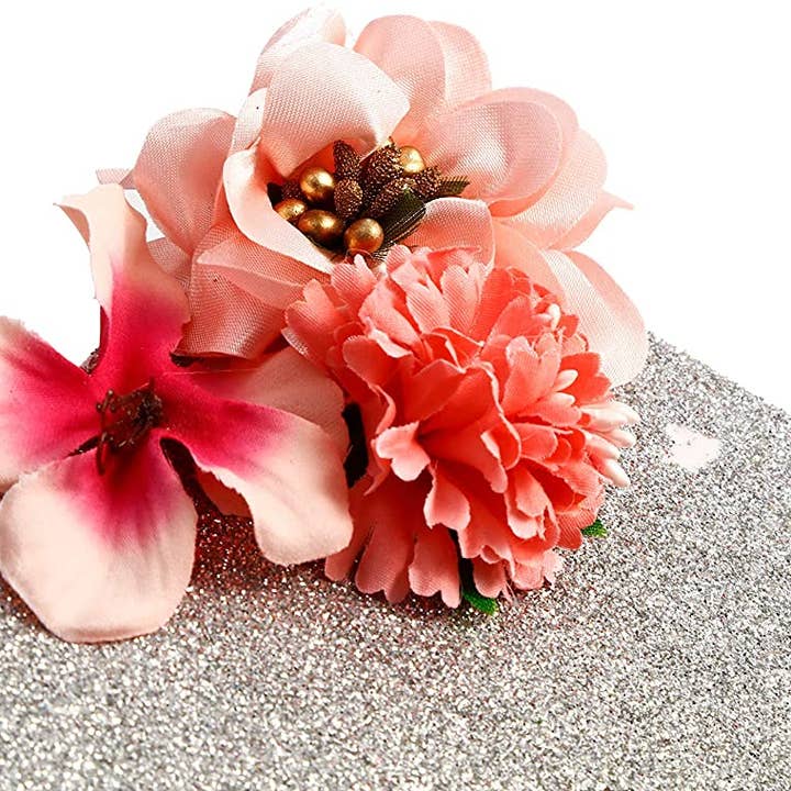 Once Upon A Time - Vendita all'ingrosso Cappello/Corona da festa - Decorazione floreale fatta a mano per cappello di laurea7