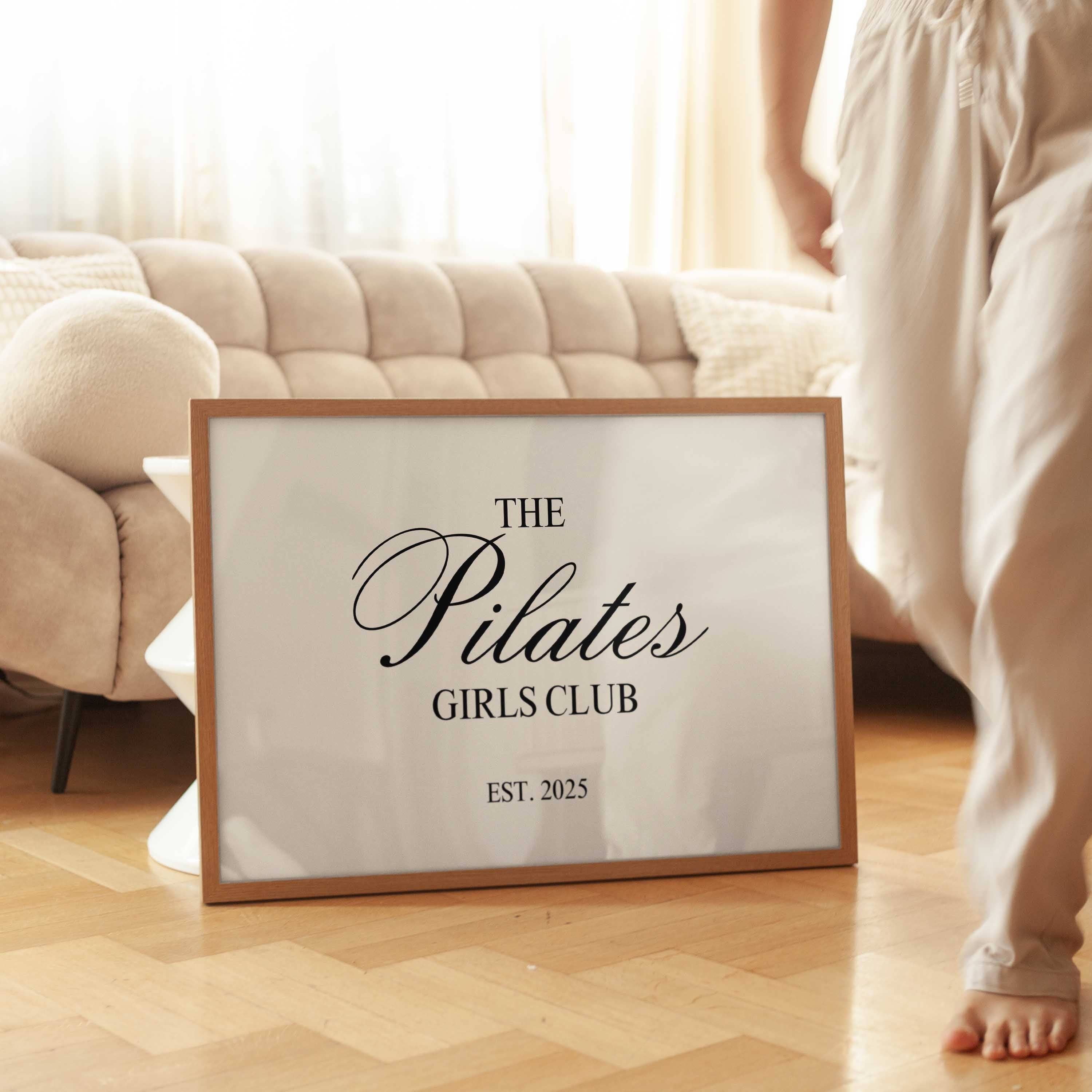 D'LUXE PRINTS - Wholesale Art Print - The Pilates Girls Club Print8