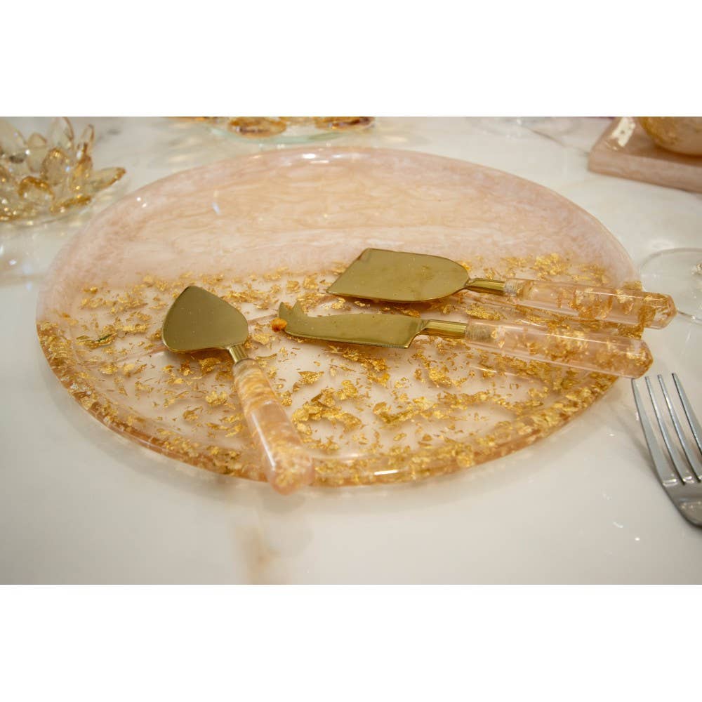 AULICA - Wholesale Cheese Spreader - Glitter cheese service - set of 31