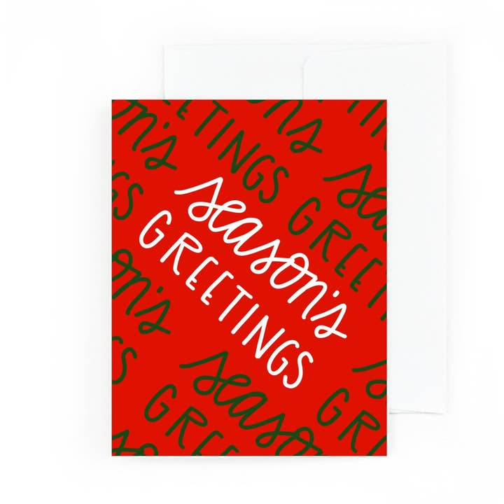 Saudações da temporada - vermelho e verde por atacado de Pretty Peacock Paperie - Women's Empowerment