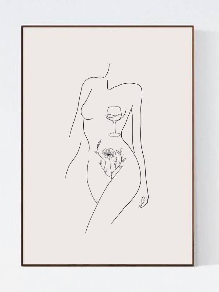 La femme au vin pour la vente par Beige Paris