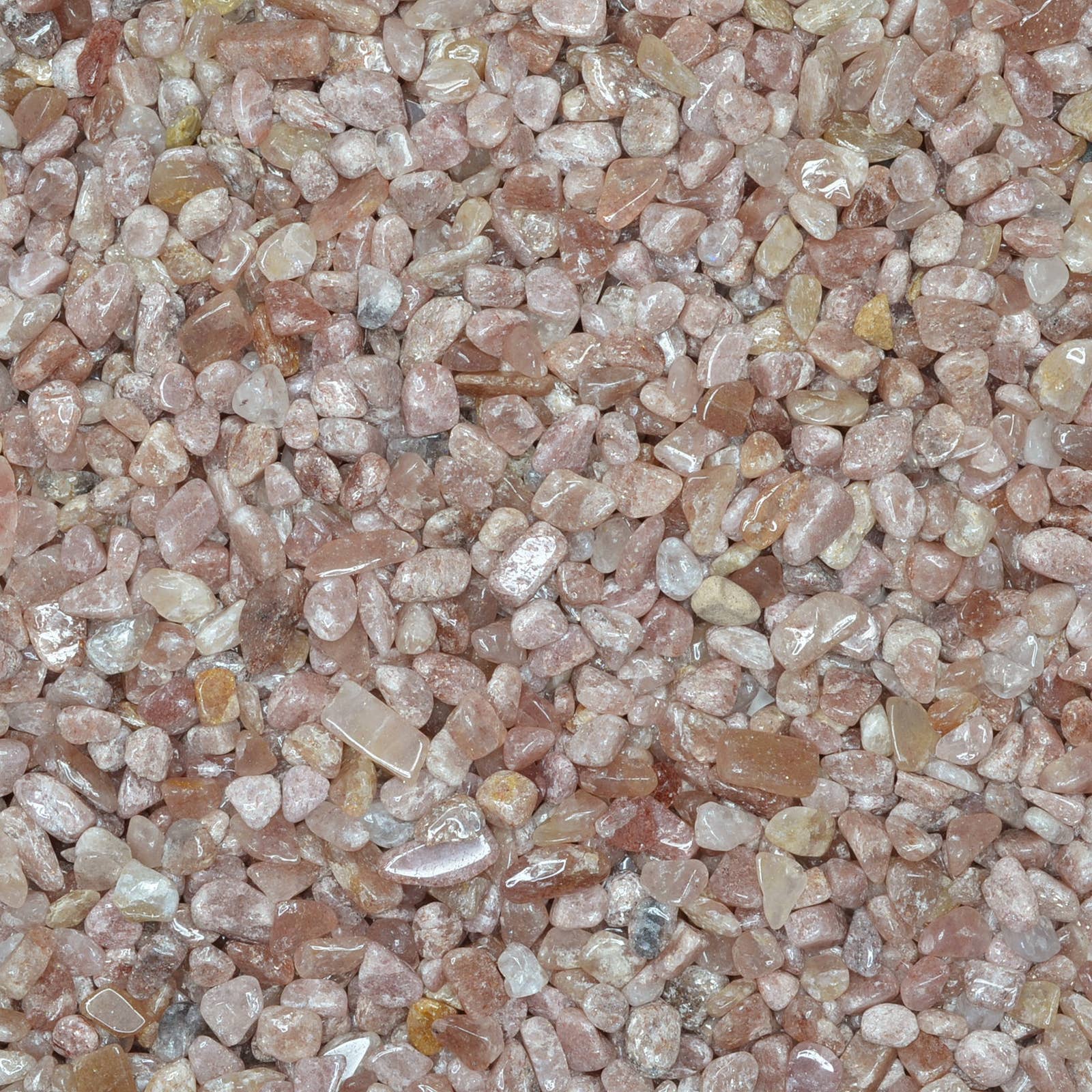 Fantasia Mining - Vendita all'ingrosso Pietra/cristallo spirituale - Patatine al quarzo burattato alla fragola da 0,2" a 0,3" - Cina (1 libbra)3