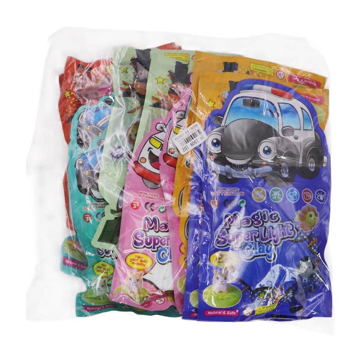 ASSORTITI Pacchetto di Argilla Polimerica Magica Solida Animata per Auto in vendita all'ingrosso su Faire14