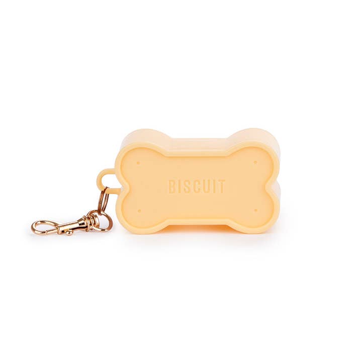 Beige Biscuit dog bag dispenser for wholesale by Balvi