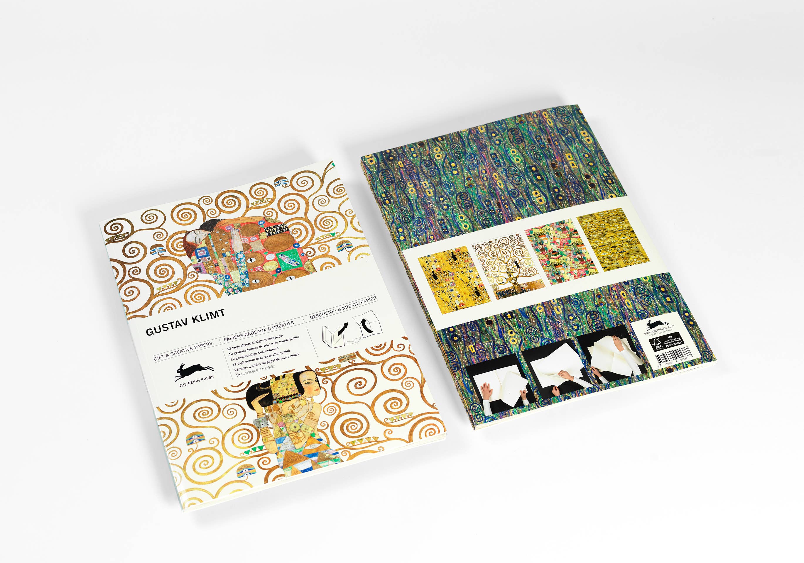 Pepin Press - Wholesale Flat Wrap - Gustav Klimt Gift & Creative Paper Book Vol. 1151