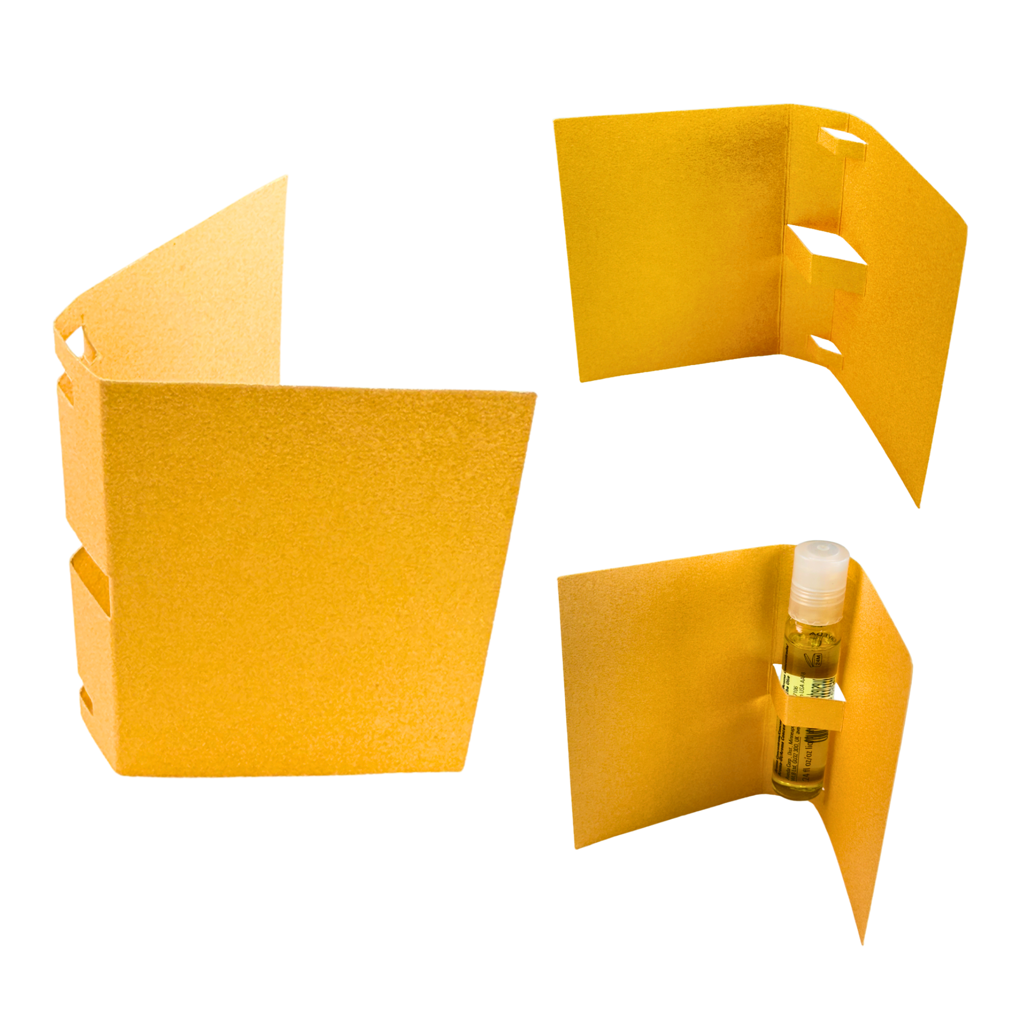 Vici Pack - Vendita all'ingrosso Vetrina per rivenditori - Bellezza e benessere - Carte espositive da 5 ml e carte da 10 ml per campioni di profumo e olio15