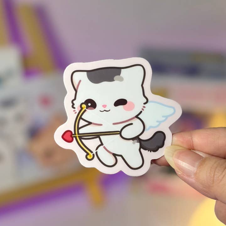 owloArt - Wholesale Sticker - Cupid Love - Reese and Remi Waterproof Sticker1