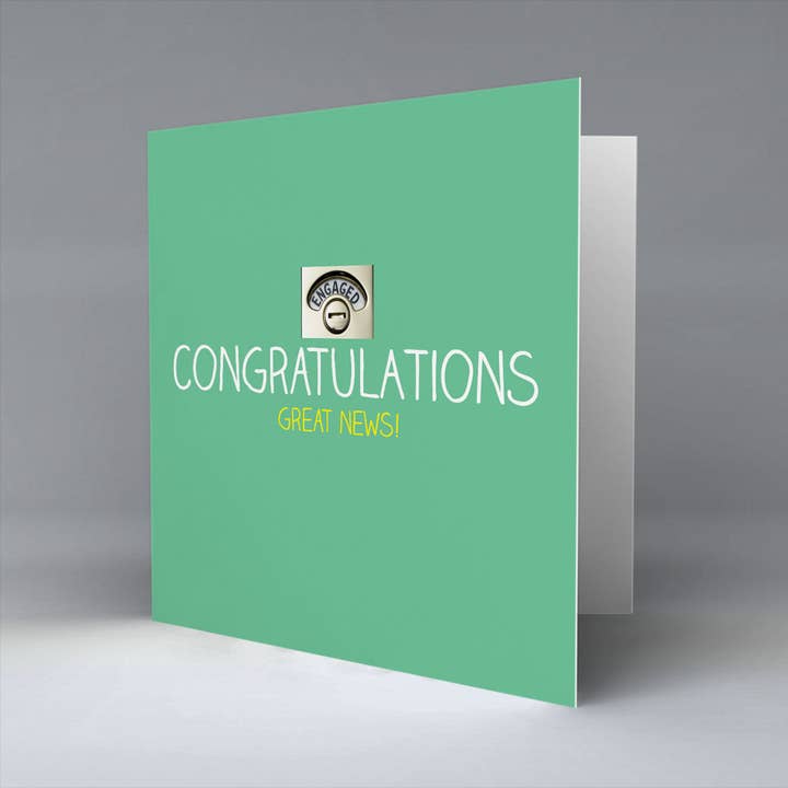 Engaged Congratulations for wholesale by Pureminted