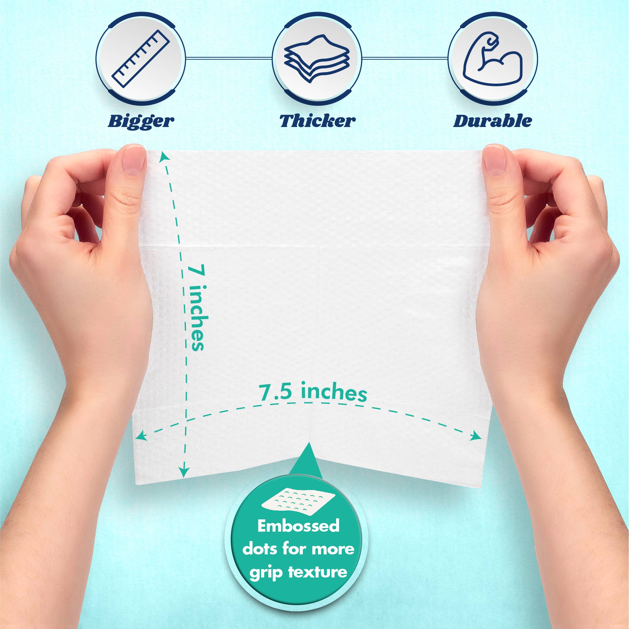 Butt Napkins - Wholesale Face & body wipes - B.O.dorant Swipes3