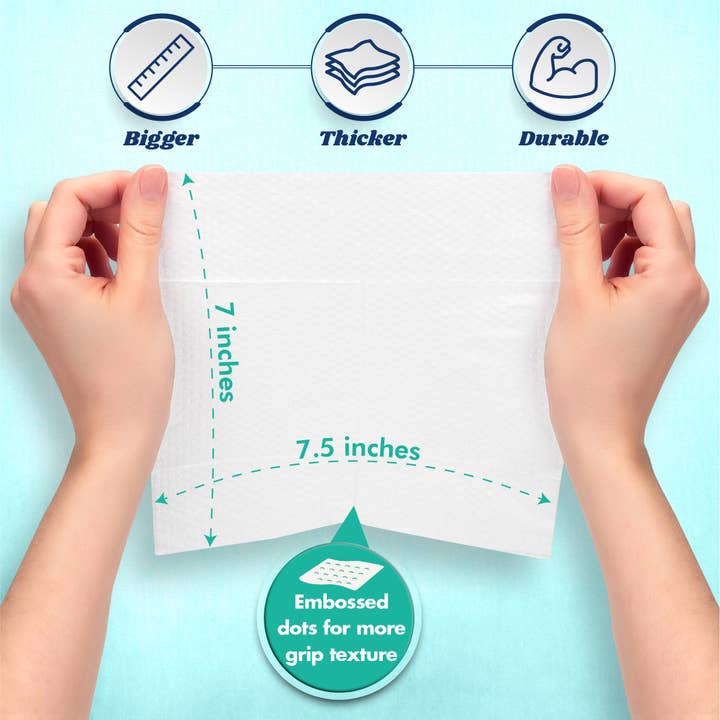 Butt Napkins - Wholesale Face & body wipes - B.O.dorant Swipes3