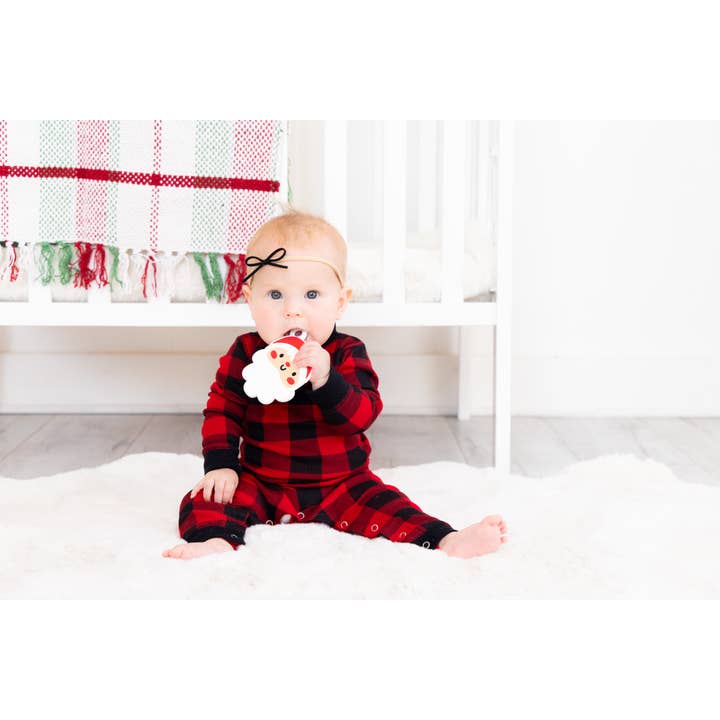 Pearhead - Wholesale Teether (Not Clip-On) - Baby - Santa Silicone Christmas Baby Teether, BPA Free1