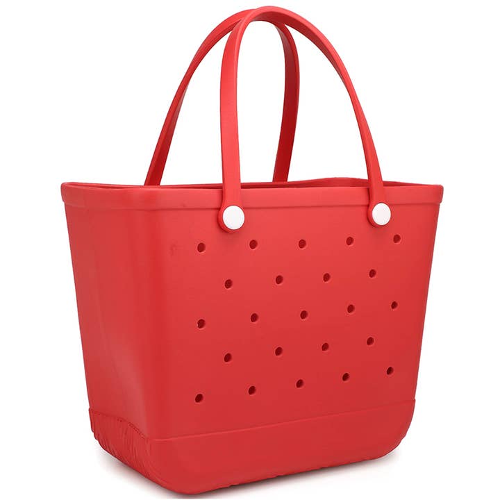 Paperdoll - Wholesale Tote Bag - Women's - RUBBER BEACH WATERPROOF TOTE BAG