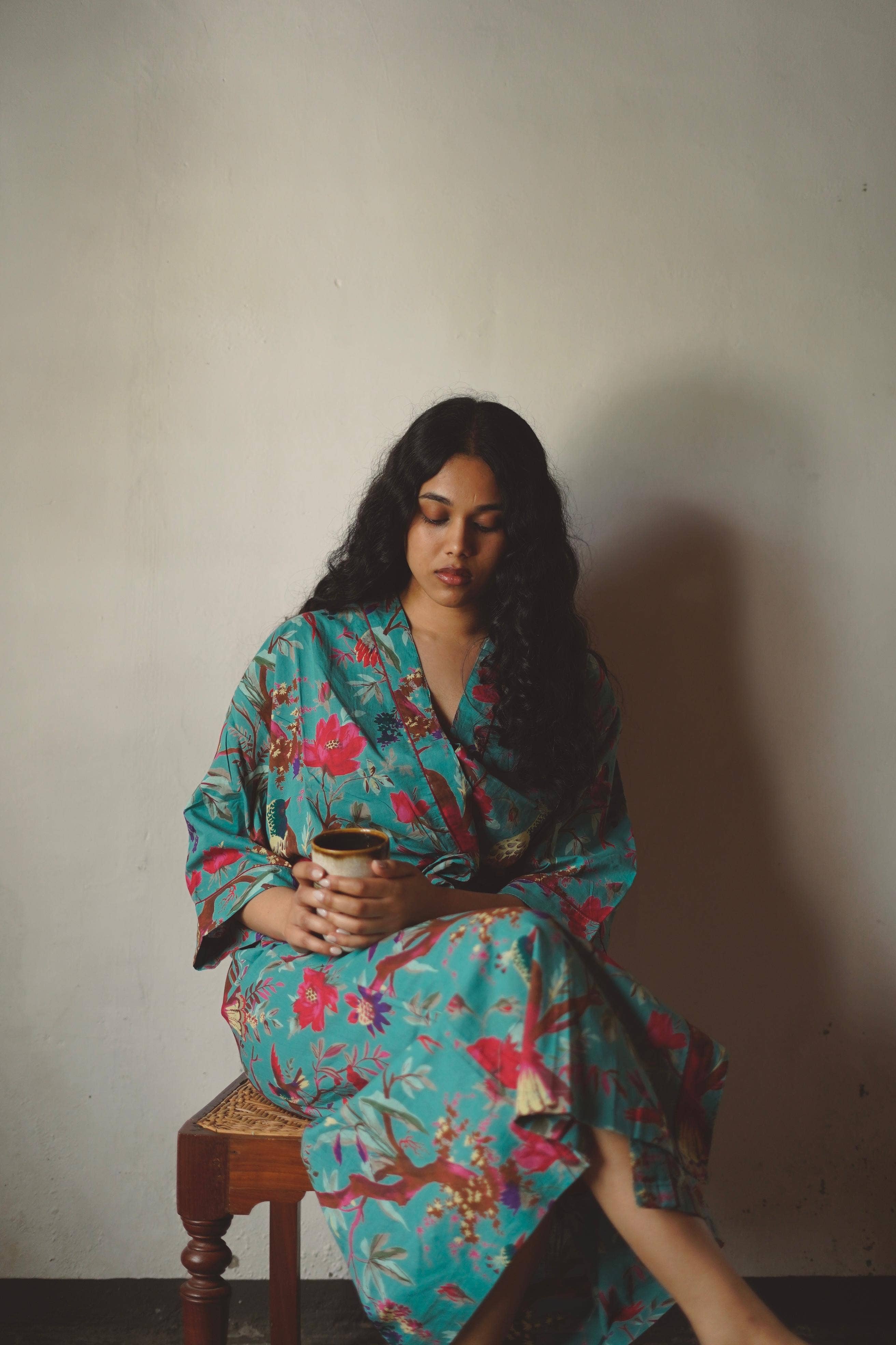 Annahmol - Vendita all'ingrosso Vestaglia - Unisex - Kimono/Accappatoio in Cotone Taglia Unica: Stampe Assortite: MIGLIOR VENDITORE