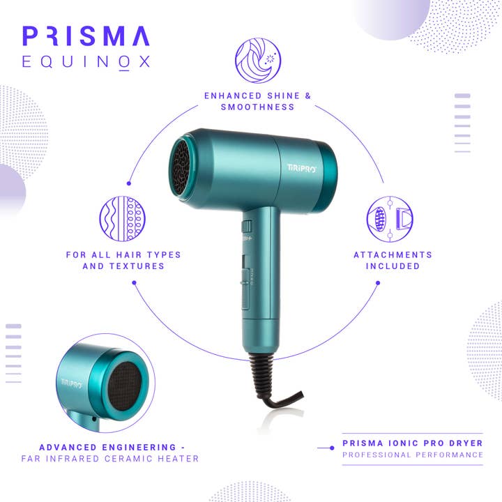 Tiri Pro - Wholesale Hair Dryer - Prisma Pro Dryer with Adjustable Airflow Technology