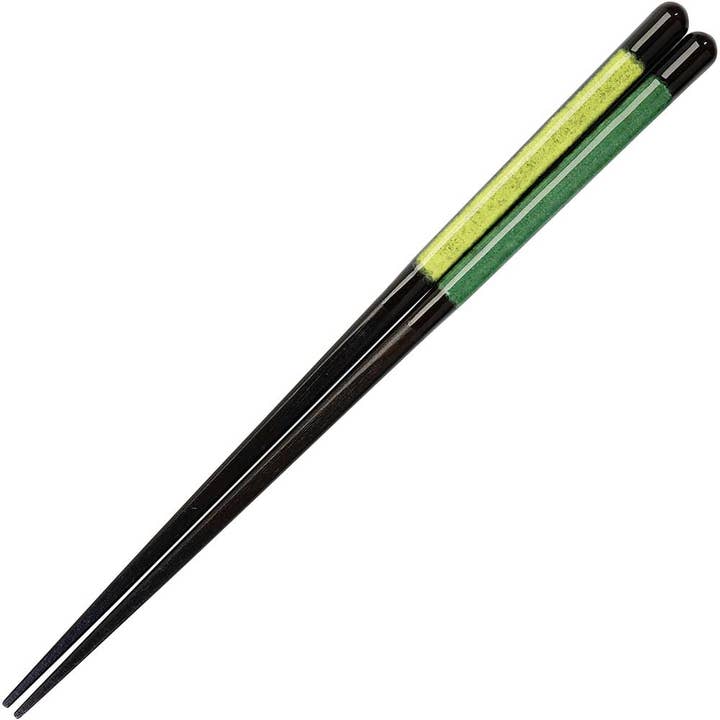 Baguettes Wakasa Mirage Vertes et Jaunes pour la vente par Wholesale Chopsticks