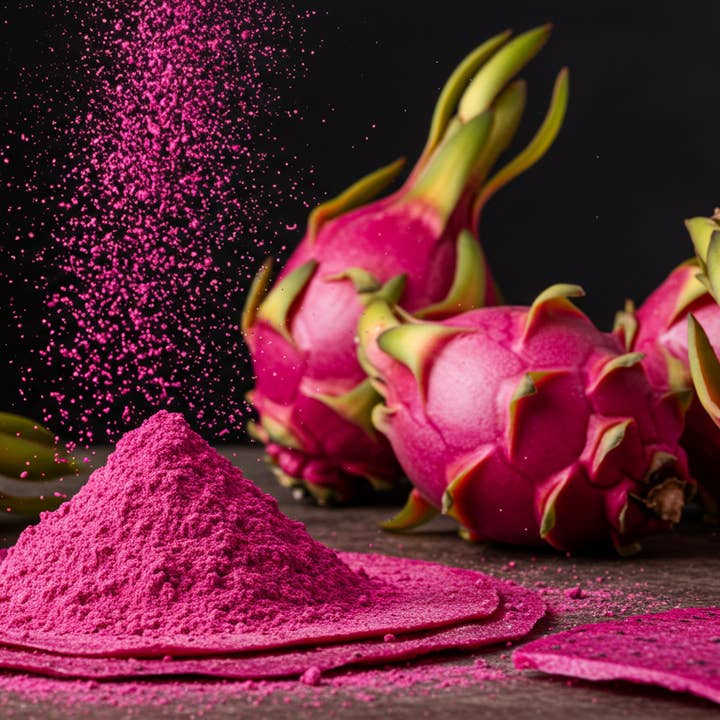 Indus Farms Superfoods - Wholesale Protein/Superfood Powder - All Natural Dragon Fruit Powder,Electrolytes,Cocktails,Cakes4