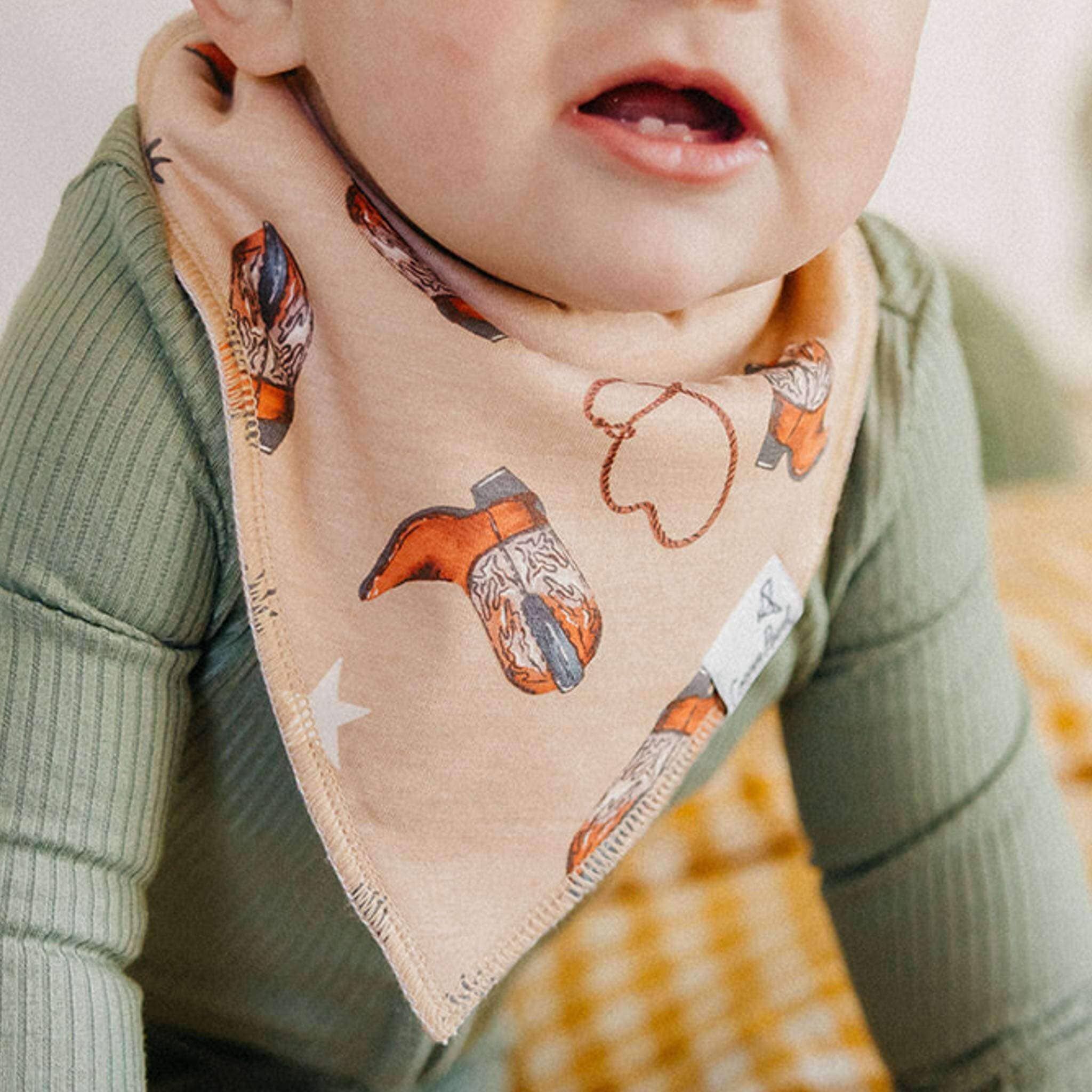 Copper Pearl - Wholesale Bandana Bib - Baby Bandana Bibs - Boone6