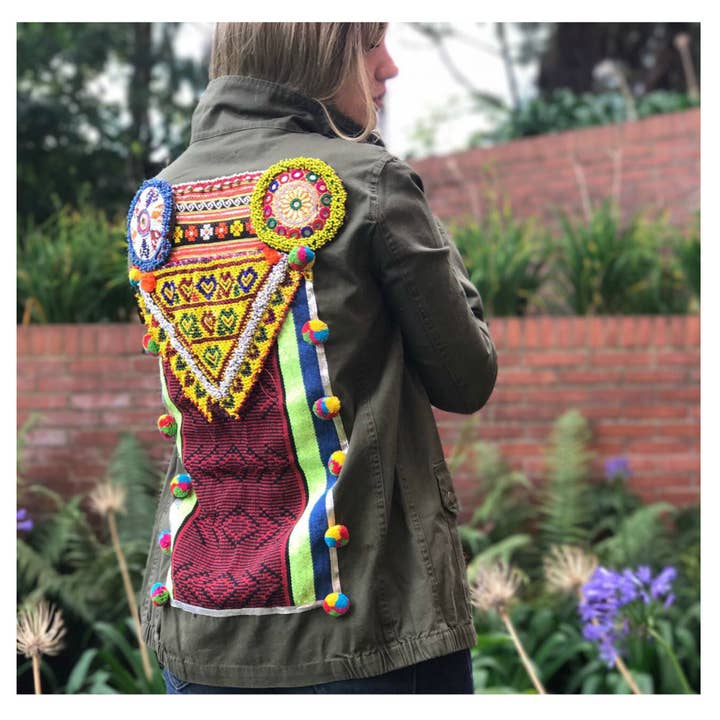 Beaded Tribal Jacket for wholesale by LUXCHILAS