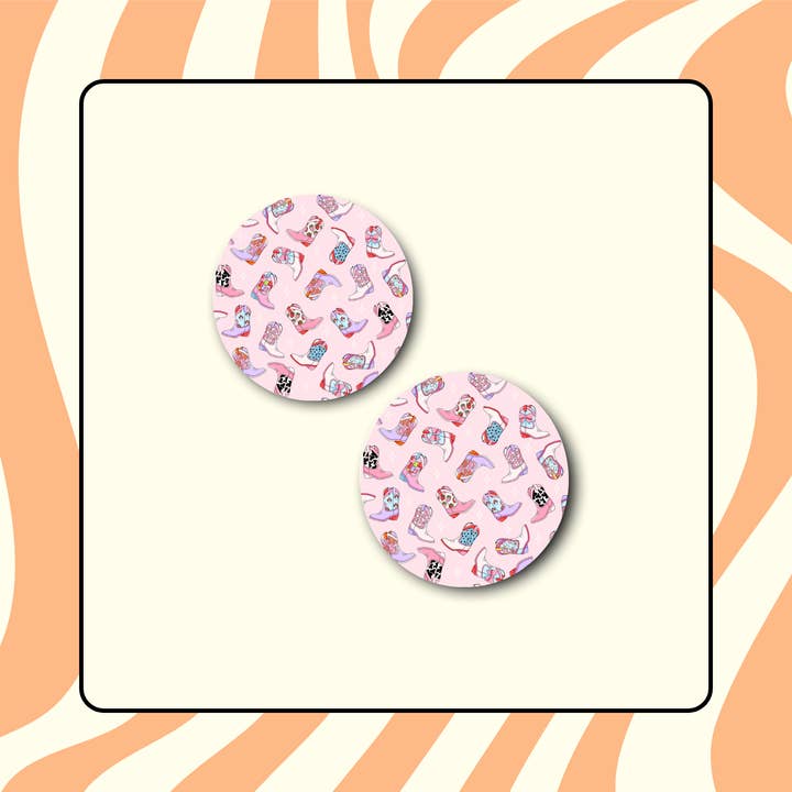 Sottobicchieri Cowboy | Set di 2 per la vendita all'ingrosso da parte di Way Maker Yeg