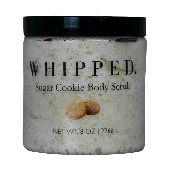 WHIPPED. Sugar Cookie Body Scrub for wholesale by WHIPPED.