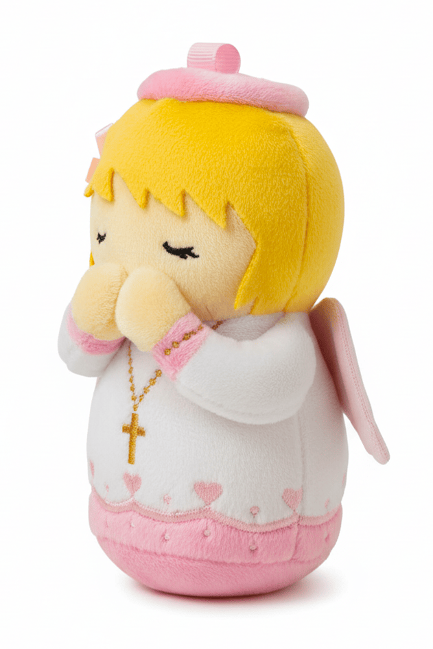 Little Drops of Water® - Wholesale Stuffed/Plush Toy - Kids & Baby - Guardian Angel Girls Catholic Mini Plush Doll 4.75" | Angel Plush1