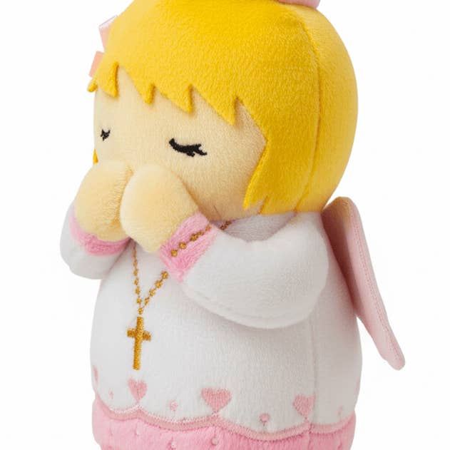 Little Drops of Water® - Wholesale Stuffed/Plush Toy - Kids & Baby - Guardian Angel Girls Catholic Mini Plush Doll 4.75" | Angel Plush1